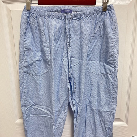 P. Jamas Blue and white Pajama Pants - Picture 2 of 11